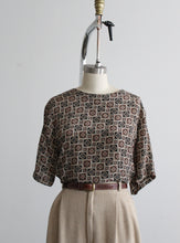 foulard silk tee
