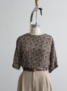 foulard silk tee