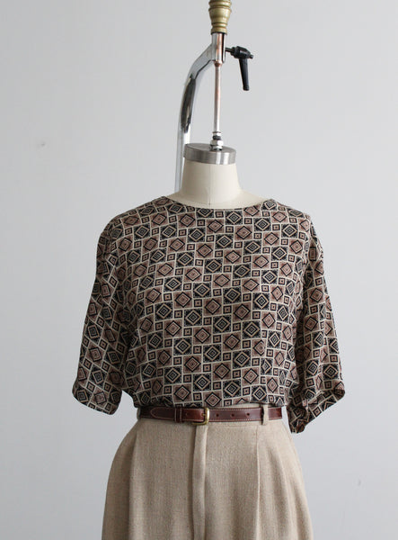 foulard silk tee