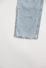 COTTON distressed jeans