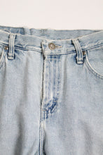 COTTON distressed jeans