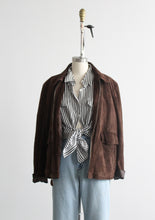 walnut suede jacket