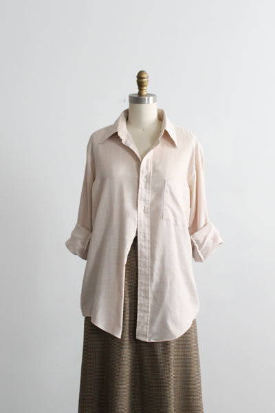 driftwood oxford button up (l/xl)