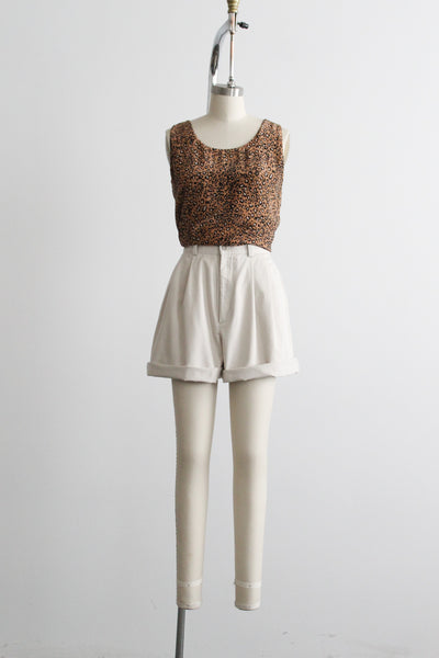 oat cotton shorts