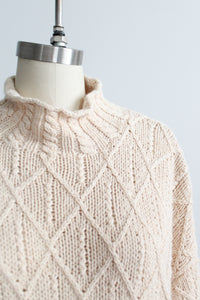 slouchy parchment pullover