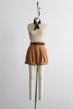 tobacco cotton shorts