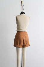 tobacco cotton shorts