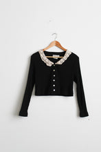 nightwood cropped poet blouse