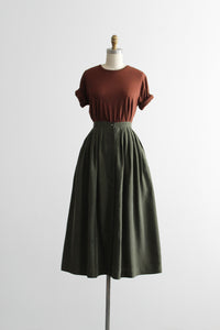 savannah silk skirt