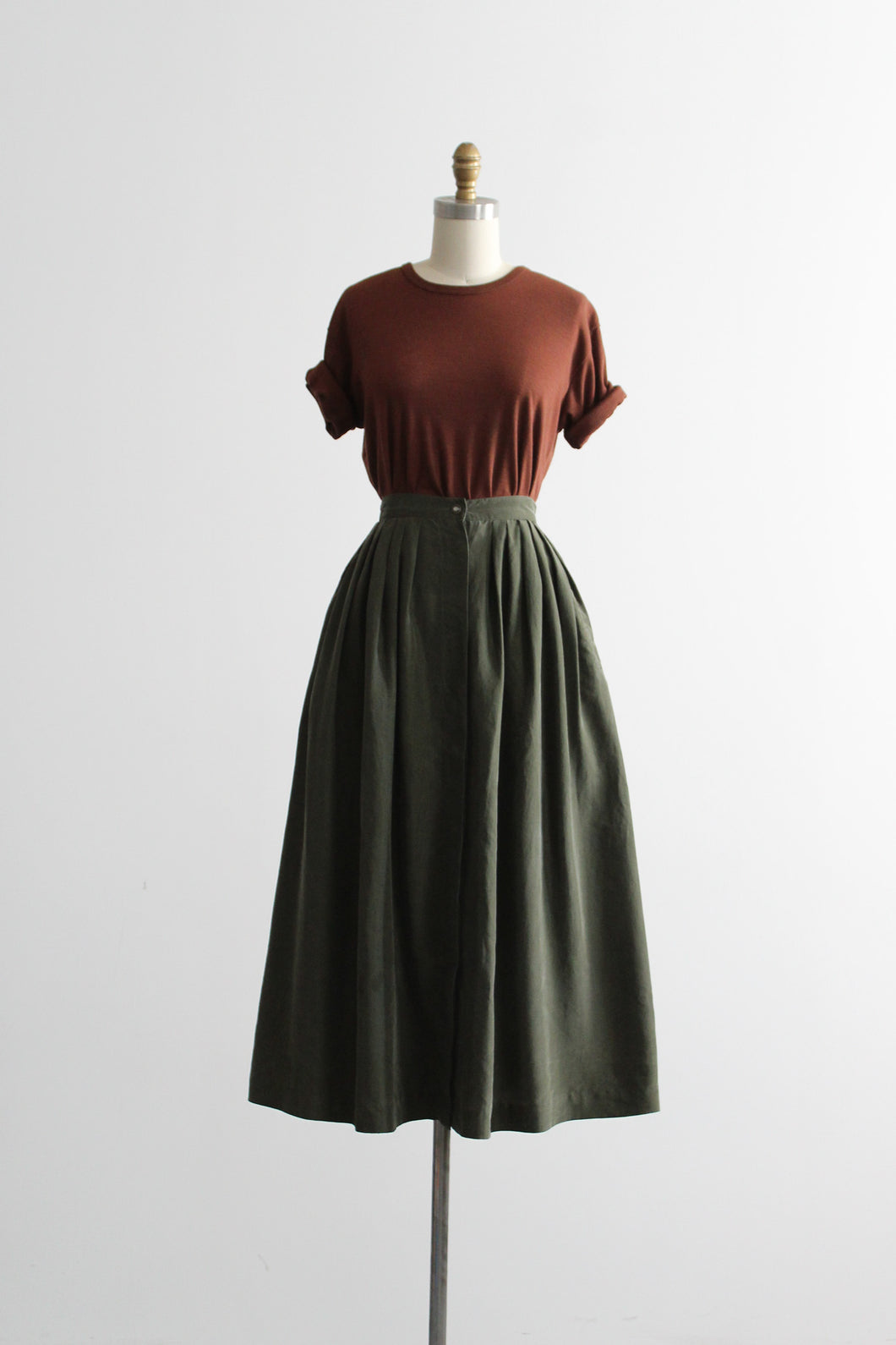 savannah silk skirt