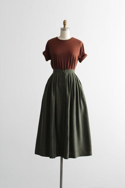 savannah silk skirt