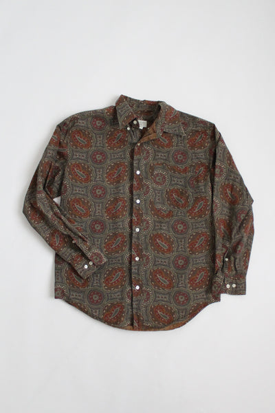 COTTON paisley overshirt