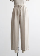rockland wide leg striped lounge trousers