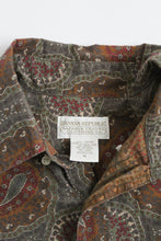 COTTON paisley overshirt