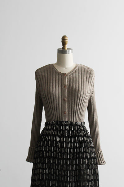 morel cotton cardigan