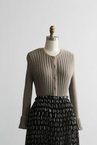 morel cotton cardigan