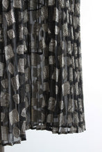 prism sheer maxi skirt