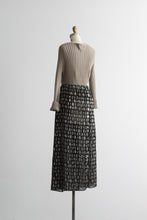 prism sheer maxi skirt
