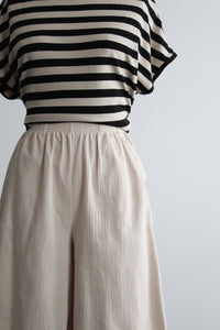longline parchment shorts