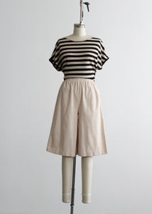 longline parchment shorts