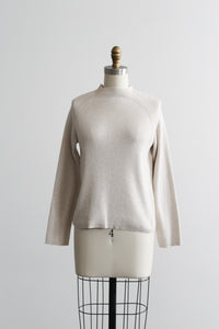sand dune cotton rib knit pullover