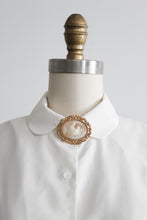 vintage cameo brooch