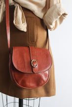 leather saddle bag