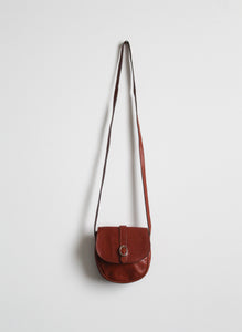 leather saddle bag