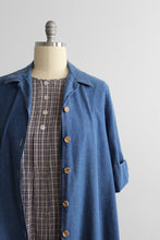 vintage denim duster