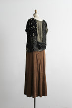 dark botanical blouse (m)