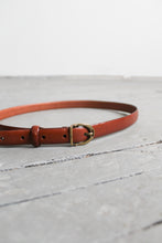 skinny leather belt