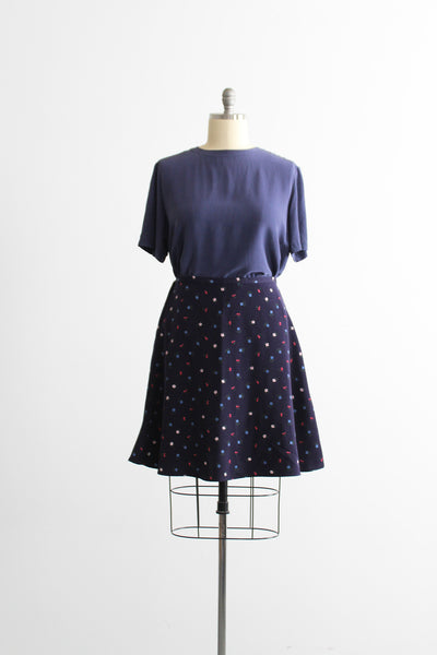 spring garden skirt