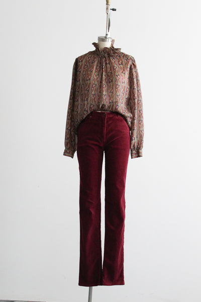 elderberry corduroy trousers