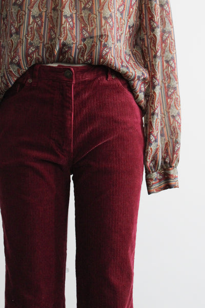 elderberry corduroy trousers