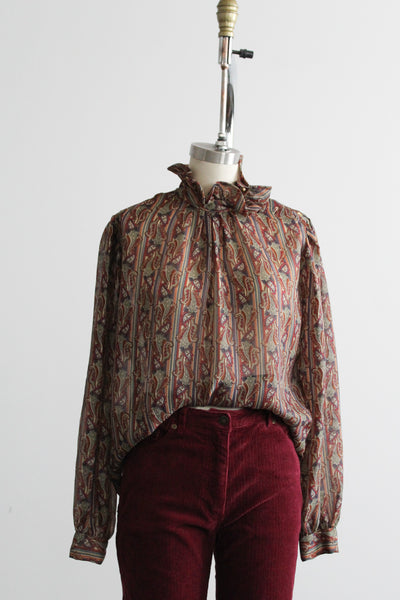aurora sheer blouse