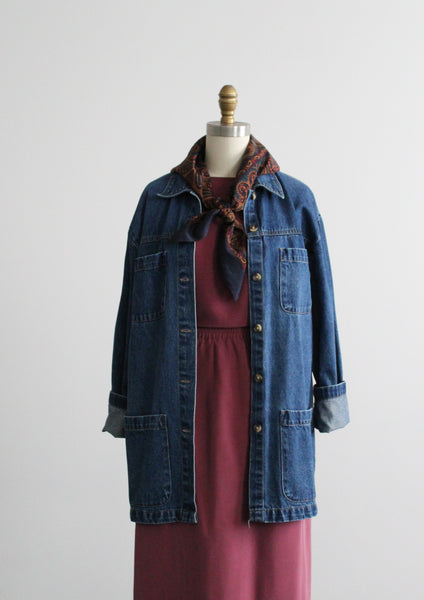 echo lake denim chore coat