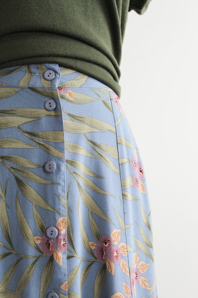 may garden midi skirt