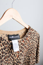 leopard print tee