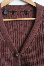 mulberry wool cardigan