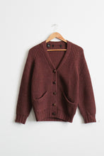mulberry wool cardigan