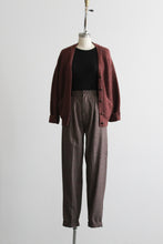 mulberry wool cardigan