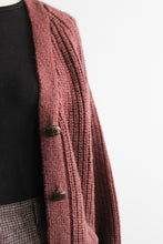 mulberry wool cardigan