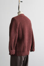 mulberry wool cardigan