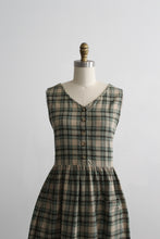 farmers market cotton flannel dress (s/m)