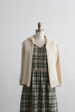 salt wool cable knit cardigan (s)