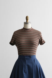 september striped tee