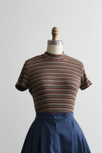 september striped tee