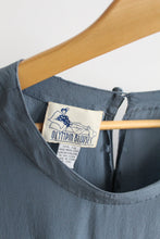 blue willow silk tee (xl)