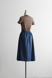 september striped tee