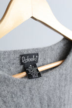 dove gray angora pullover